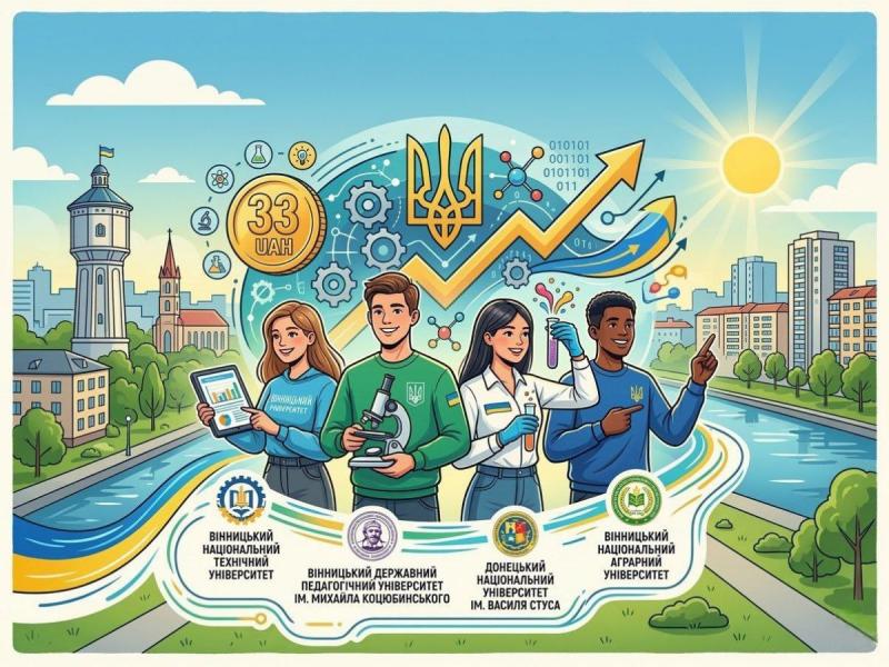 Чотири виші Вінниці отримають більше 33 мільйонів гривень для створення нових лабораторій - 20 хвилин.