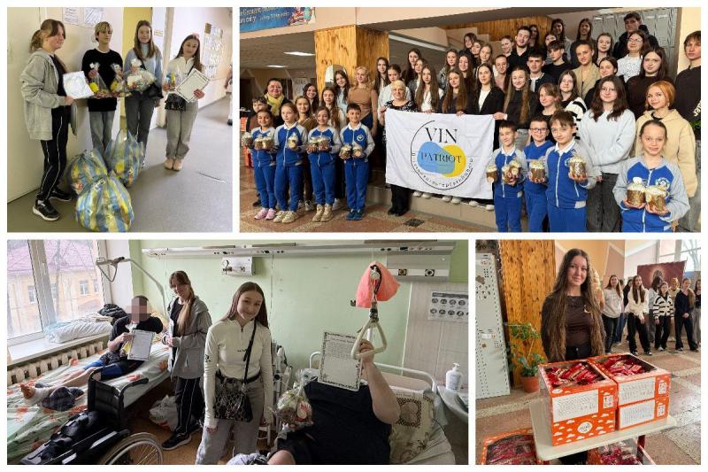 Учні Вінниці створили тисячу великодніх кошиків для Захисників, які отримують реабілітацію в медичних установах - 20 хвилин.