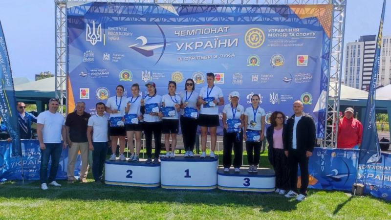Львівські стрільці з лука стали чемпіонами та призерами національного турніру з України.