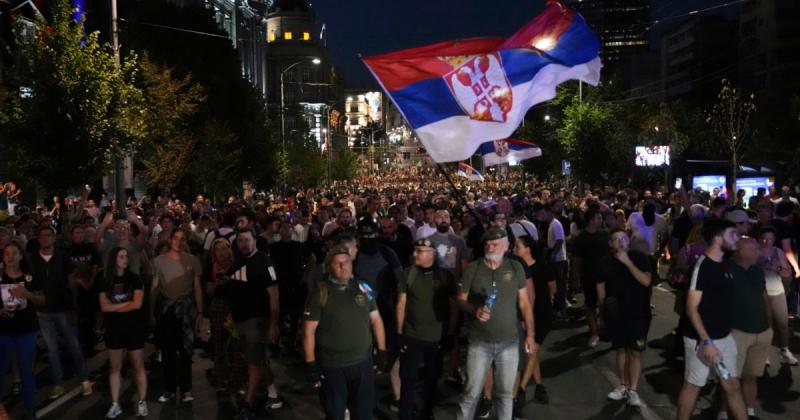 У Сербії в ході протестних акцій було затримано 37 осіб.