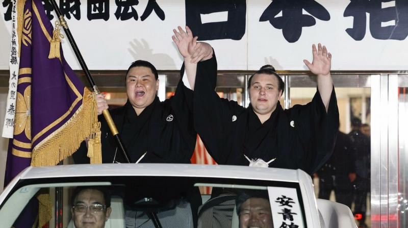 Перший юшо Аонішікі: український сумоїст - переможець турніру Kyushu 2025.