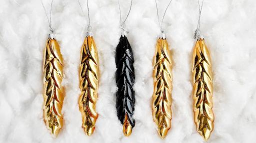 Комплект новорічних прикрас 