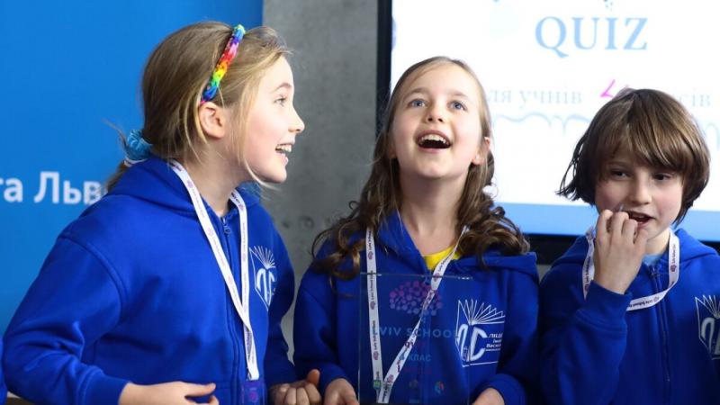 У львівській шкільній вікторині тріумфувала Школа вільних і небайдужих.