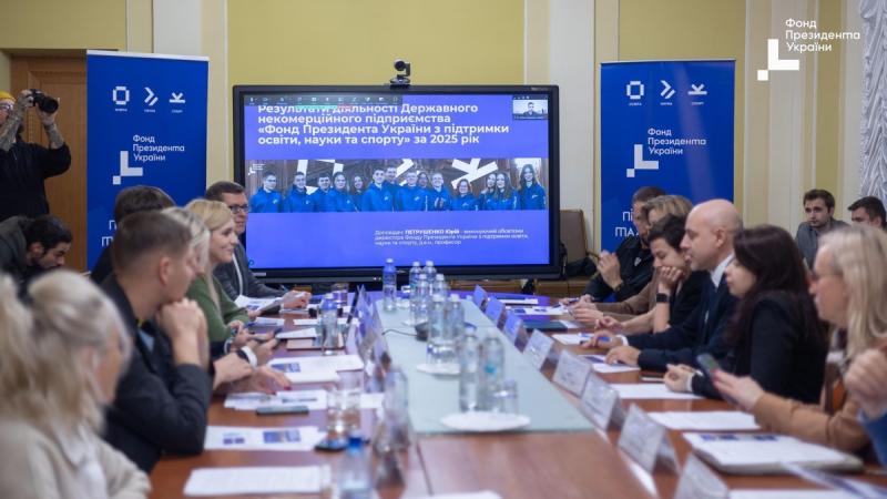 Фонд президента України підтримує інвестиції в освіту, науку та спорт, відкриваючи нові можливості для обдарованої молоді.
