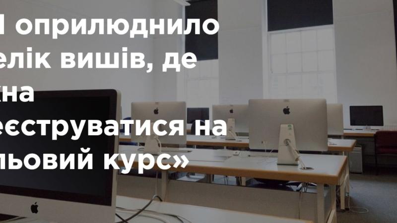 Три університети Львова забезпечать навчання для абітурієнтів на 