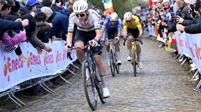 Третя перемога Погачара на Турі Фландрії та вражаюче дебютне виступ Евенепула: підсумки тижня.