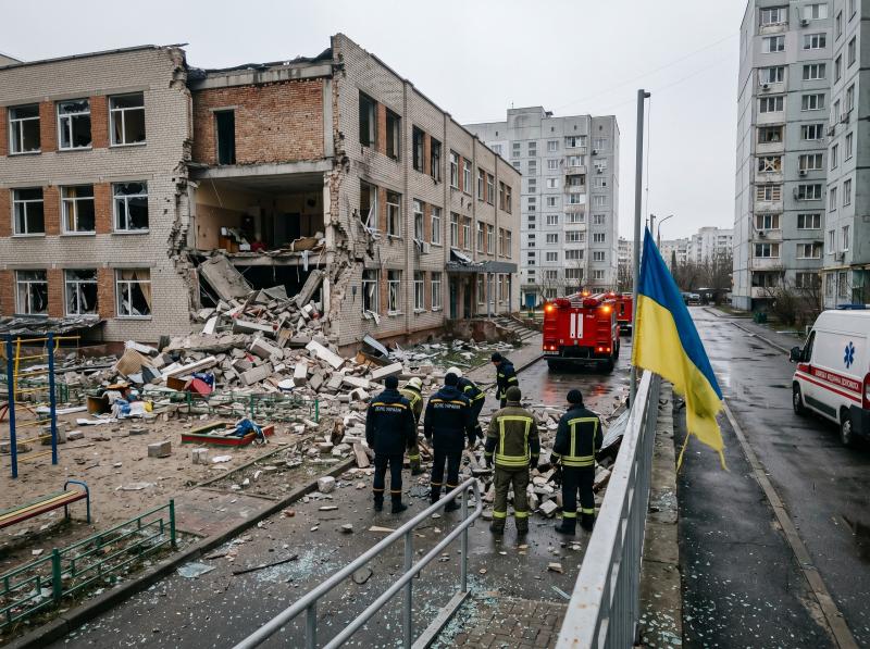 В Києві з початку вторгнення було пошкоджено 310 навчальних закладів, з яких 30 зафіксовано лише протягом перших шести днів липня.