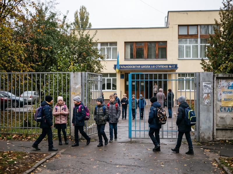 З вересня батькам не дозволять заходити до шкіл: їм доведеться залишатися на вулиці.