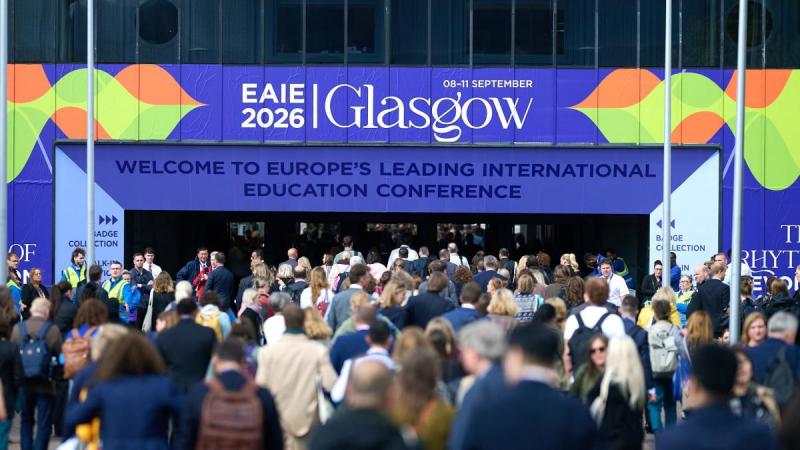 На конференції EAIE, що проходила у Глазго в 2026 році, не було делегатів від львівських університетів.