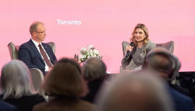 Зеленська провела зустріч з представниками Canada-Ukraine Foundation, на якій обговорювали питання підтримки українських дітей.