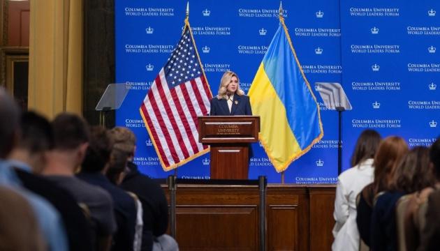 Зеленська провела зустріч з представниками академічної спільноти Колумбійського університету у США.