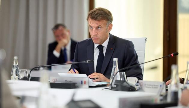 Макрон осудив напад Росії на Національну академію наук України.