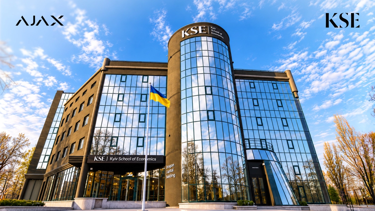 Ajax Systems забезпечить повне фінансування навчання в KSE для 20 студентів, які походять із родин українських захисників.